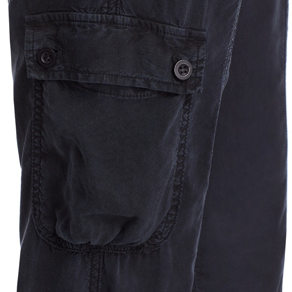 Bella Dahl black lightweight and airy Hoover pants with side pockets - Picture 6 of 9